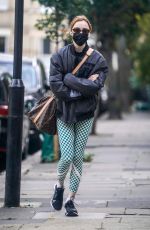 PHOEBE DYNEVOR Out and About in London 10/14/2021