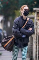 PHOEBE DYNEVOR Out and About in London 10/14/2021