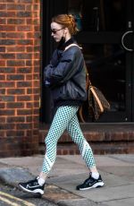 PHOEBE DYNEVOR Out and About in London 10/14/2021