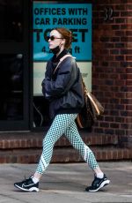 PHOEBE DYNEVOR Out and About in London 10/14/2021