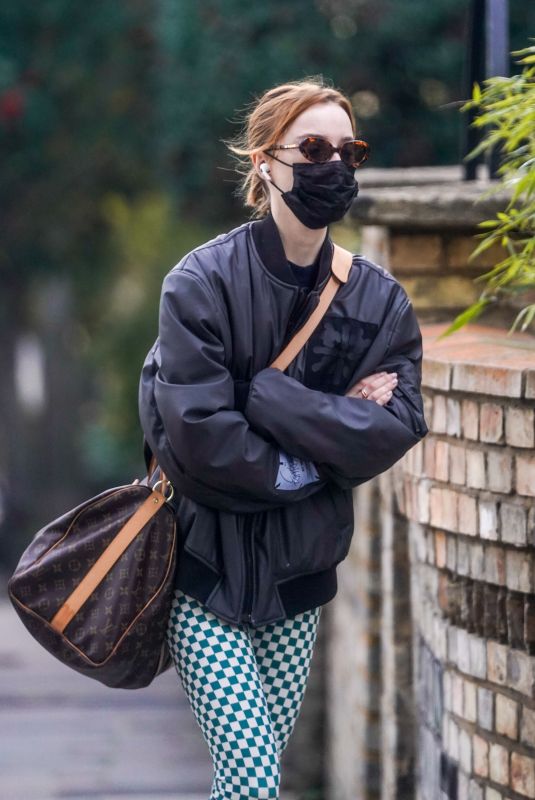 PHOEBE DYNEVOR Out and About in London 10/14/2021