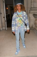 PHOENIX BROWN at Fiorucci Fashion Party in Knightsbridge 10/14/2021