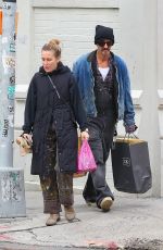 PIPE PERABO and Stephen Kay Out Shopping in New York 10/27/2021