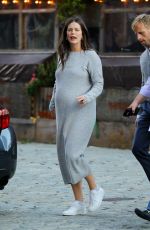 Pregnant EMILY DIDONATO Out New York 09/30/2021