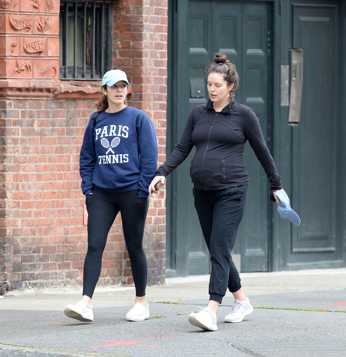 Pregnant EMILY DIDONATO Out with Friend in New York 10/10/2021 – HawtCelebs