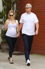 Pregnant JENNIFER LAWRENCE and Cooke Maroney Out in New York 10/09/2021