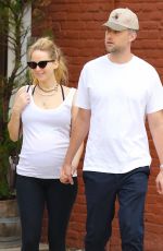 Pregnant JENNIFER LAWRENCE and Cooke Maroney Out in New York 10/09/2021