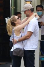 Pregnant JENNIFER LAWRENCE and Cooke Maroney Out in New York 10/09/2021