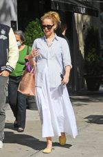 Pregnant JENNIFER LAWRENCE and Derek Blasberg Out for Lunch in New York 10/14/2021