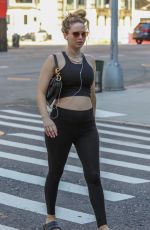 Pregnant JENNIFER LAWRENCE Heading to a Gym in New York 10/03/2021