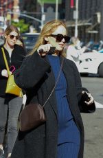 Pregnant JENNIFER LAWRENCE Out in New York 10/17/2021