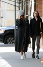 Pregnant JENNIFER LAWRENCE Out with a Friend in New York 10/21/2021