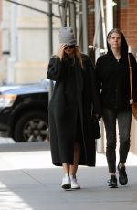 Pregnant JENNIFER LAWRENCE Out with a Friend in New York 10/21/2021