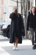 Pregnant JENNIFER LAWRENCE Out with a Friend in New York 10/21/2021