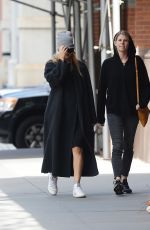Pregnant JENNIFER LAWRENCE Out with a Friend in New York 10/21/2021