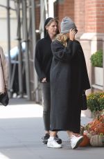 Pregnant JENNIFER LAWRENCE Out with a Friend in New York 10/21/2021
