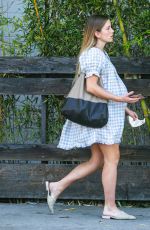 Pregnant LINDSAY RAE at a Clinic in Los Angeles 10/24/2021