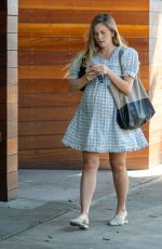 Pregnant LINDSAY RAE at a Clinic in Los Angeles 10/24/2021