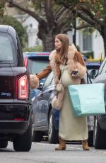 Pregnant MILLIE MACKINTOSH Out in London 10/12/2021