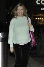 Pregnant RACHEL RILEY Leaves Countdown Studios in Manchester 10/05/2021