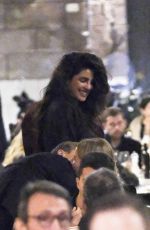 PRIYANKA CHOPRA Out for Dinner at Pierluigi