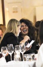 PRIYANKA CHOPRA Out for Dinner at Pierluigi