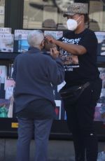 QUEEN LATIFAH at a Bookstore in West Hollywood 10/17/2021