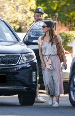 RACHEL BILSON Out with Friends in Hollywood 10/03/2021