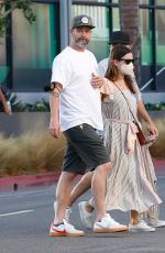 RACHEL BILSON Out with Friends in Hollywood 10/03/2021