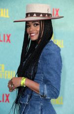RACHEL LINDSAY at The Harder They Fall Special Screening in Los Angeles 10/13/2021