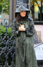 RACHEL WEISZ on the Set of Dead Ringers in New York 10/25/2021