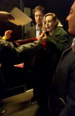 REBECCA FERGUSON Leaves Dune Dinner Party in Leicester Square 10/17/2021
