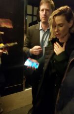 REBECCA FERGUSON Leaves Dune Dinner Party in Leicester Square 10/17/2021