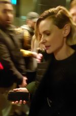REBECCA FERGUSON Leaves Dune Dinner Party in Leicester Square 10/17/2021