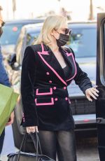 REBEL WILSON Leaves Gucci Store in Beverly Hills 10/13/2021