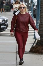 REBEL WILSON Out and About in Beverly Hills 10/23/2021