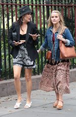 REESE WITHERSPOO and ZOE CHAO on the Set of Your Place or Mine in New York 10/05/2021