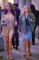 REESE WITHERSPOON and ZOE CHAO on the Set of Your Place or Mine in New York 10/05/2021