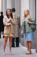 REESE WITHERSPOON and ZOE CHAO on the Set of Your Place or Mine in New York 10/05/2021