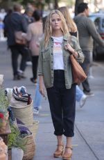 REESE WITHERSPOON on the Set of UNTITLED Show in New York 10/03/2021