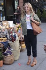 REESE WITHERSPOON on the Set of UNTITLED Show in New York 10/03/2021