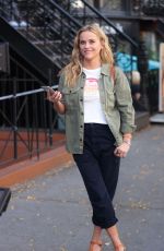 REESE WITHERSPOON on the Set of UNTITLED Show in New York 10/03/2021