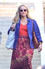 REESE WITHERSPOON on the Set of Your Place or Mine in Echo Park 10/13/2021