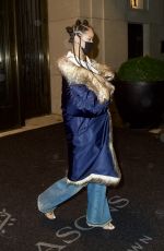 RIHANNA Out for Dinner at Carbone in New York 10/30/2021