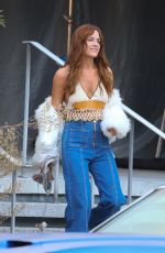RILEY KEOUGH and SUKI WATERHOUSE on the Set of Daisy Jones & The Six at Glendale City Jail 10/15/2021