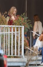 RILEY KEOUGH and SUKI WATERHOUSE on the Set of Daisy Jones & The Six at Glendale City Jail 10/15/2021