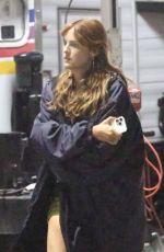 RILEY KEOUGH Leaves Daisy Jones & the Six Set in Los Angeles 10/06/2021