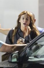 RILEY KEOUGH Leaves Daisy Jones & the Six Set in Los Angeles 10/06/2021