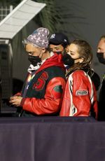 RITA ORA and Taika Waititi Arrives at The Rolling Stones Concert in Los Angeles 10/14/2021