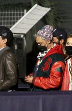 RITA ORA and Taika Waititi Arrives at The Rolling Stones Concert in Los Angeles 10/14/2021